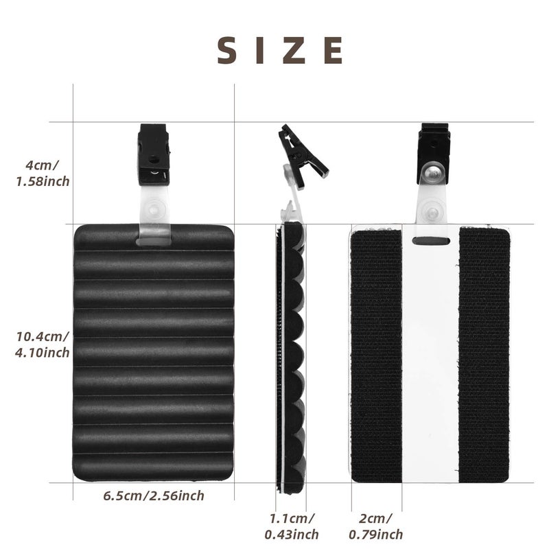 SF وسادة صيد السمك SF Fly Fishing Rippled Foam للسترة مع مشبك # 1 عبوة - Image 2